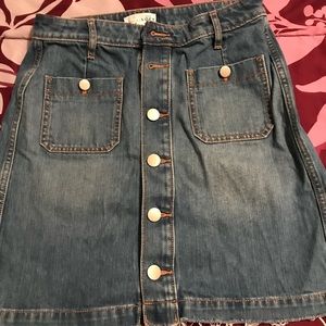 Denim skirt
